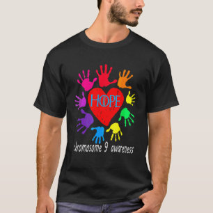Hoffe, dass das Kind Chromosom 9 Unterstützung und T-Shirt