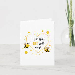 Hoffe, dass du bald gut bist Card Karte
