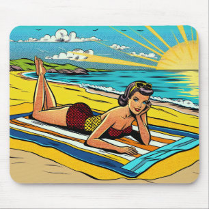Hoffentlich habt ihr einen großartigen Sommer Mousepad