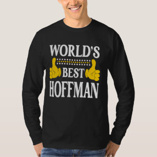 Hoffman Familiennamen Team Nachname Weltbeste Nach T-Shirt
