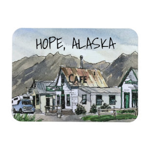 Hoffnung, Alaska - Vinyl Magnet