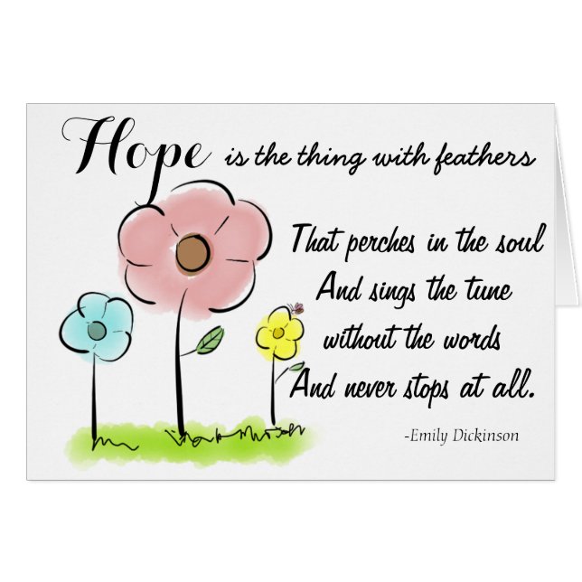 Hoffnung: Alles ist ganz recht (Vorderseite (Horizontal))