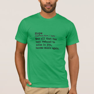 Hoffnung: Angepasste Crew Neck T-Shirt