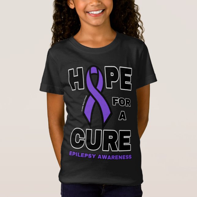 Hoffnung auf eine Heilung.. Epilepsie T - Shirt (Vorderseite)