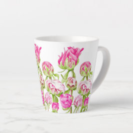 Hoffnung auf eine kleine Latte-Tasse Milchtasse