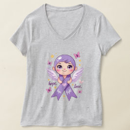 Hoffnung auf Kampf gegen den Bauchspeicheldrüsenkr T-Shirt