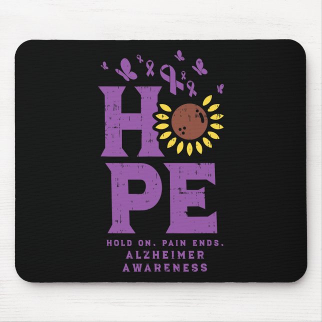 Hoffnung auf Schmerz endet Sonnenblume Heimerheime Mousepad (Vorne)