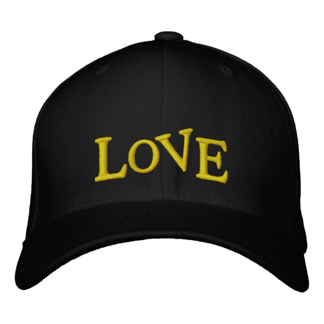 Hoffnung Bestickte Baseballkappe (Vorderseite)