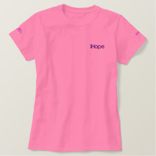 Hoffnung Besticktes T-Shirt