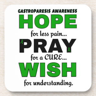 Hoffnung Beten wünscht...Gastroparesis Untersetzer