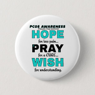 Hoffnung Beten wünscht...PCOS Button