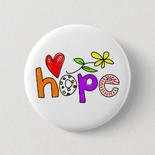 Hoffnung Button