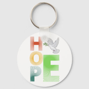 Hoffnung - Christlicher Glaube Inspiration Schlüsselanhänger