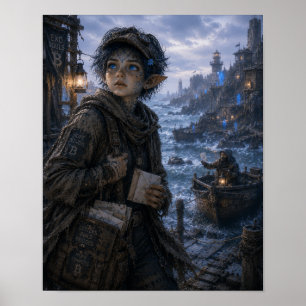 Hoffnung / Der Postbote / Die verwüstete Küste Poster