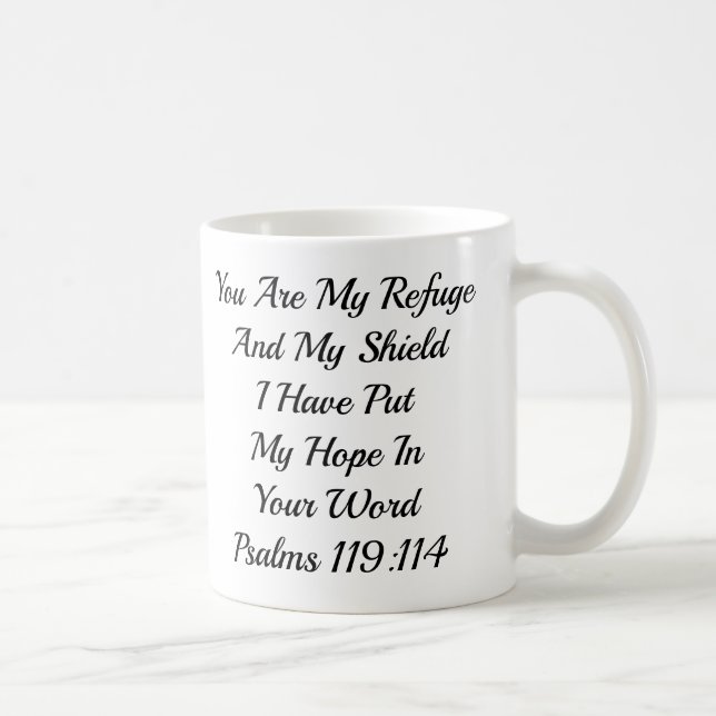 HOFFNUNG (DESIGNIERE DEINE EIGENE TASSE) KAFFEETASSE (Rechts)