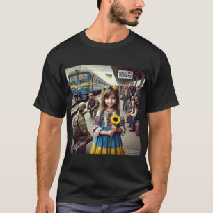 Hoffnung durch die Dunkelheit des Krieges T-Shirt