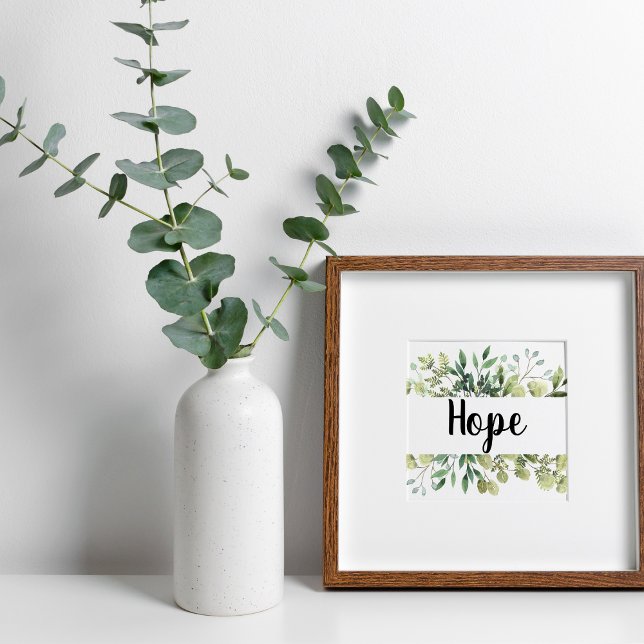 Hoffnung Eukalyptus Poster (Von Creator hochgeladen)