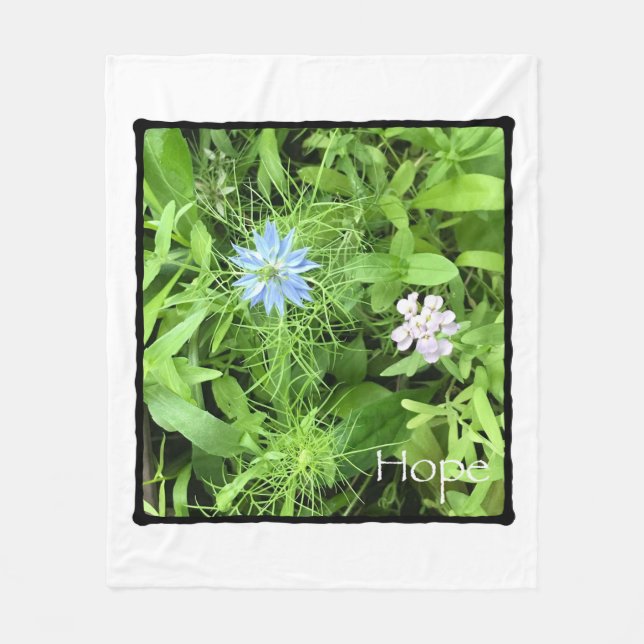 Hoffnung Fleecedecke (Vorderseite)