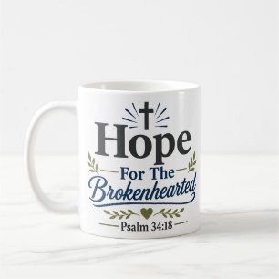 Hoffnung für die Gebrochenen Biblische Ermutigung Kaffeetasse