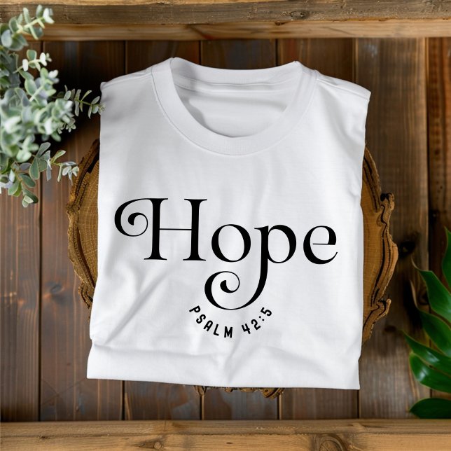 Hoffnung für Frauen und Kinder Christlicher T - Sh T-Shirt (Von Creator hochgeladen)