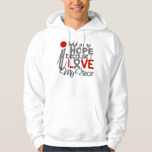Hoffnung für meinen Nichten-Hirntumor Hoodie