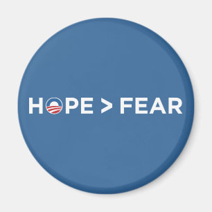 Hoffnung > Furcht Hoffnung Obama 2008 gewonnen Magnet