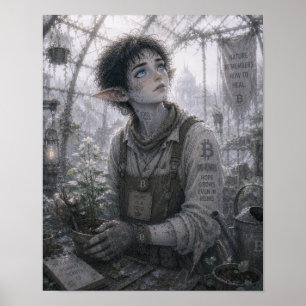 Hoffnung / Gärtner / Glashaus Poster