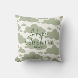 Hoffnung ・ Gelassenheit ・ Brave Inspiration Throw  Kissen