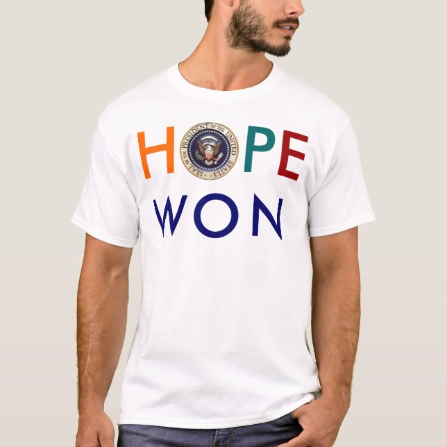 HOFFNUNG GEWANN T-SHIRT - (Vorderseite)
