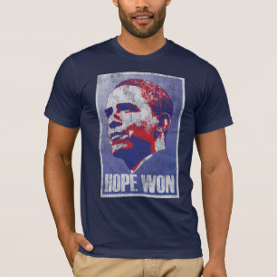 Hoffnung gewonnen! - Barack Obama Präsident der T-Shirt