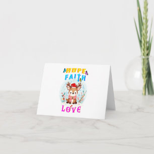 Hoffnung Glaube Liebe Karte