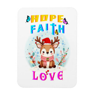 Hoffnung Glaube Liebe Magnet