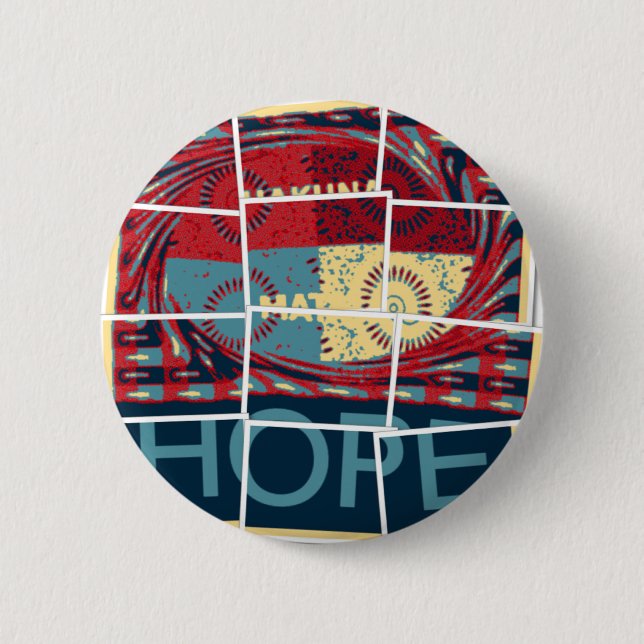 Hoffnung Hakuna Matata Button (Vorderseite)