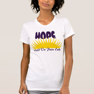 "HOFFNUNG: Halten Sie auf den Schmerz beendet " T-Shirt