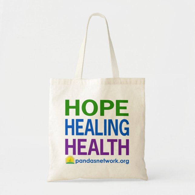 Hoffnung, heilend, Gesundheits-Tasche-Volle Farbe Tragetasche (Vorne)