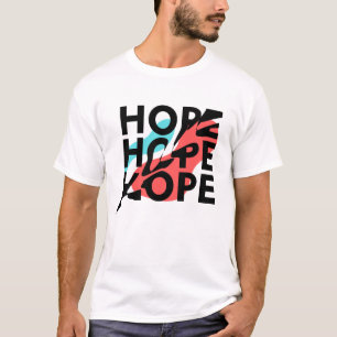 Hoffnung Hoffnung HoffnungV2 – Minimale positive V T-Shirt