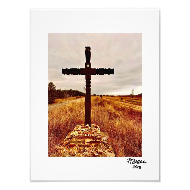 Hoffnung im Weg. Fotodruck (Vorne)