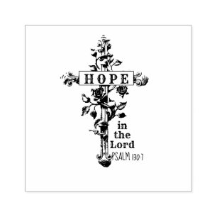 HOFFNUNG IN DER GRÖSSTEN RELIGIÖSEN GRENZE GUMMISTEMPEL