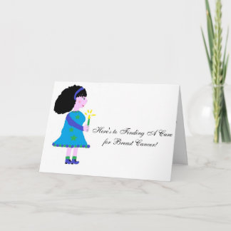 Hoffnung in kämpfendem Brustkrebs Karte