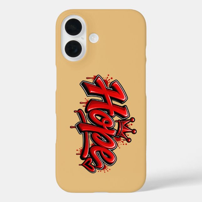 Hoffnung iPhone 16 Hülle (Rückseite)