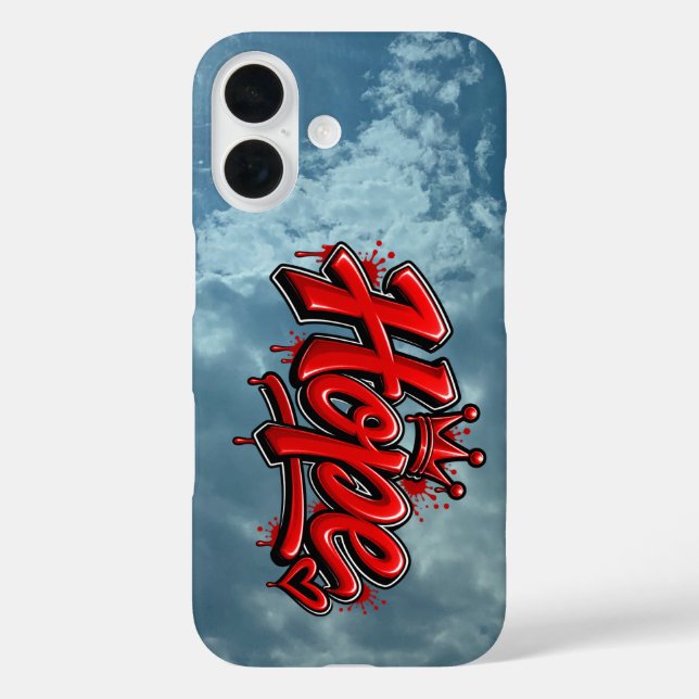 Hoffnung iPhone 16 Hülle (Rückseite)