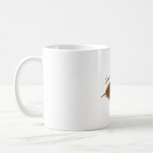 Hoffnung ist das Ding mit Federn Zitat Kunst Kaffeetasse
