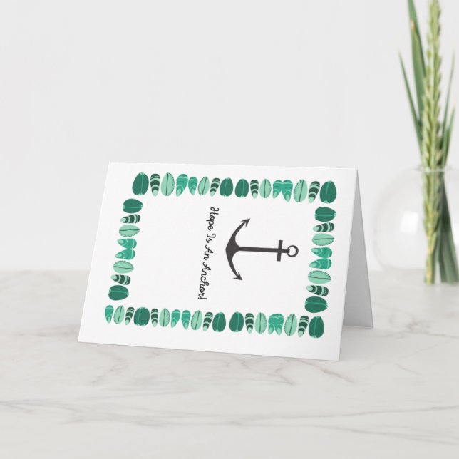 Hoffnung ist ein Anker (Vorderseite)