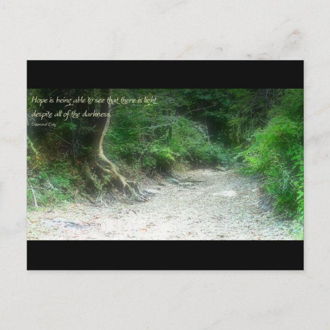 Hoffnung ist... postkarte (Vorderseite)