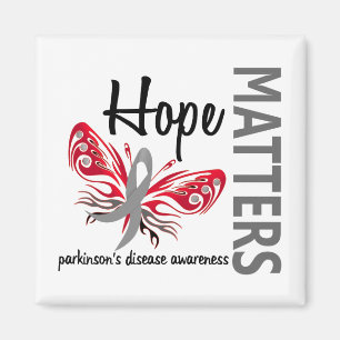 Hoffnung ist Schmetterlings-Parkinson-Krankheit Magnet