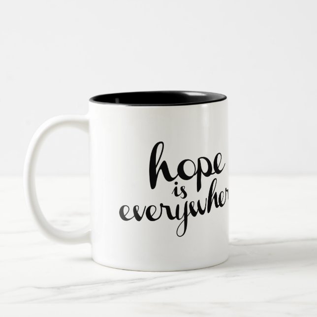 Hoffnung ist überall - Tasse (Links)