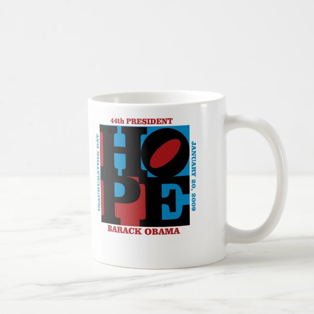 HOFFNUNG Kaffee-Tasse Kaffeetasse (Rechts)