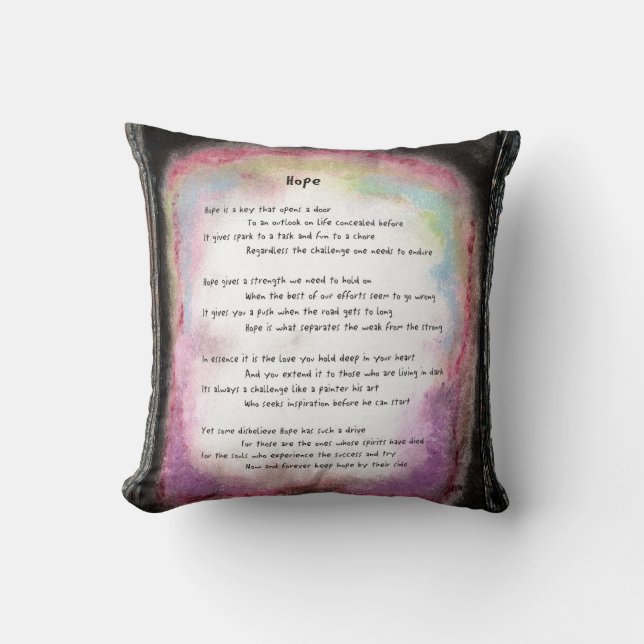 Hoffnung Kissen (Vorderseite)