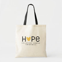 Hoffnung.Krebsbewusstsein bei Kindern. Tasche und 