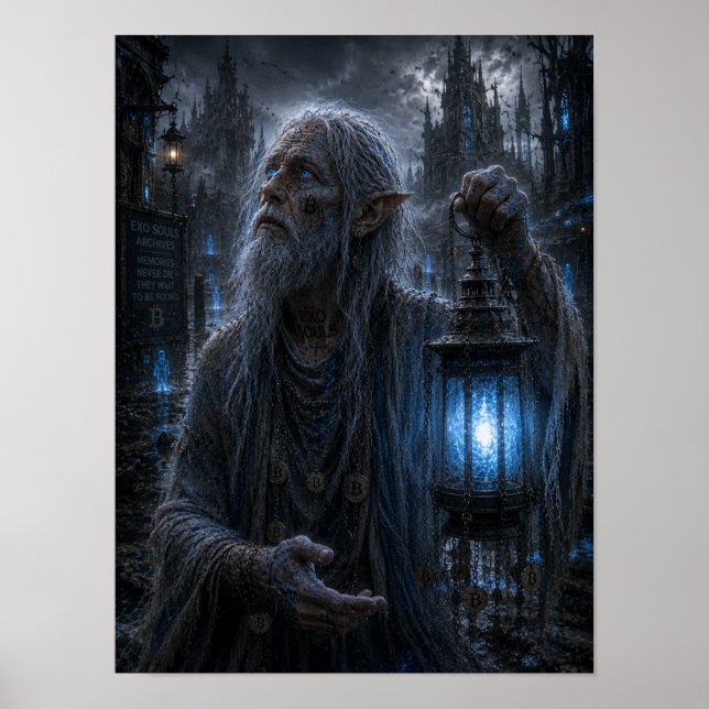 Hoffnung / Laternen Träger / Endloser Sumpf Poster (Vorne)